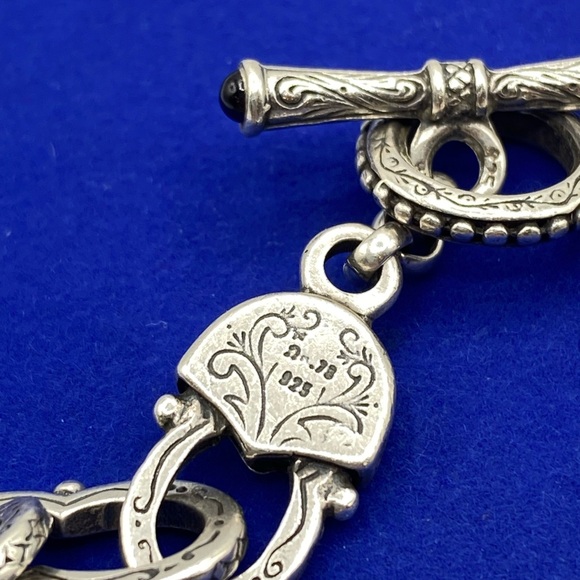 Sterling Silver Konstantino Toggle Bracelet - Picture 3 of 4